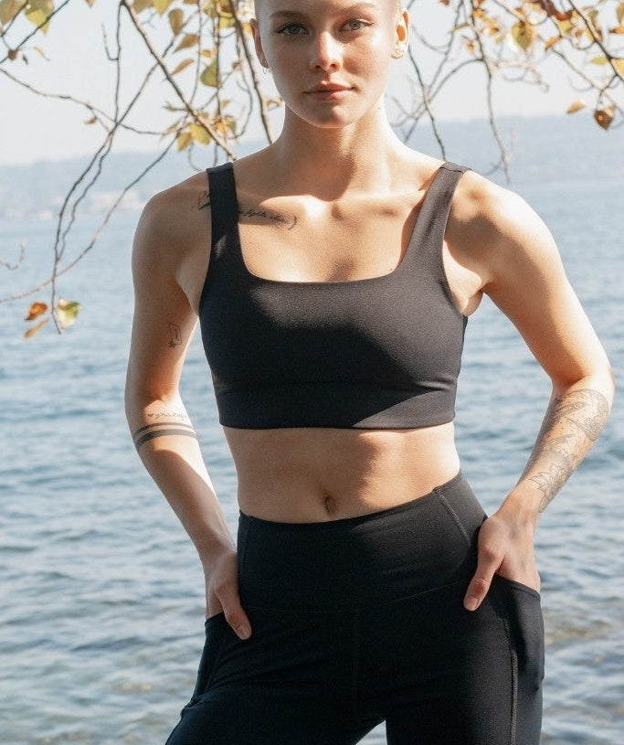 Girlfriend Collective - Pocket Leggings (Black)