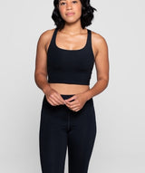 Girlfriend Collective - Paloma Sportsbh (Black)