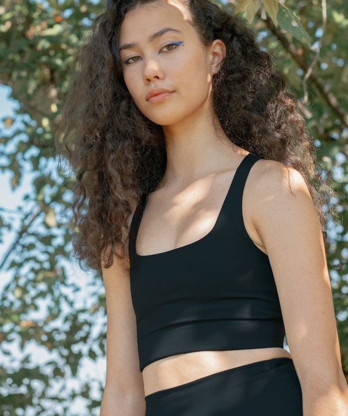 Girlfriend Collective - Paloma Sportsbh (Black)