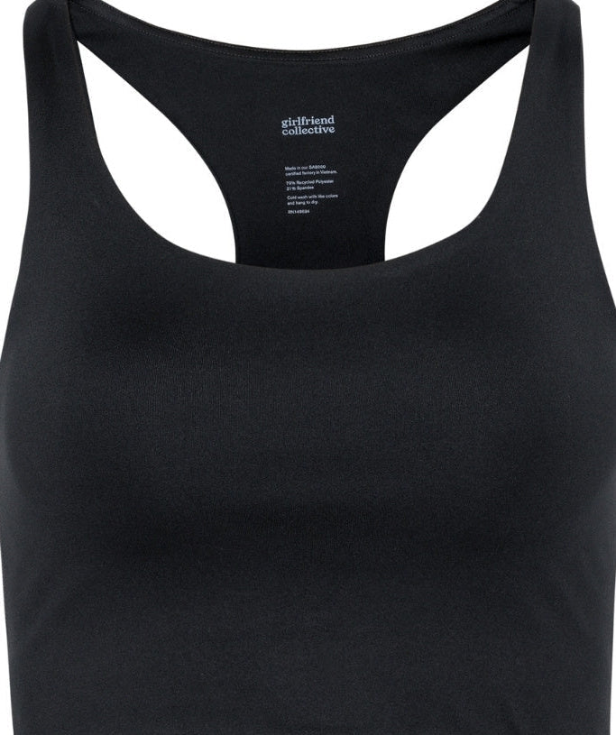 Girlfriend Collective - Paloma Sportsbh (Black)