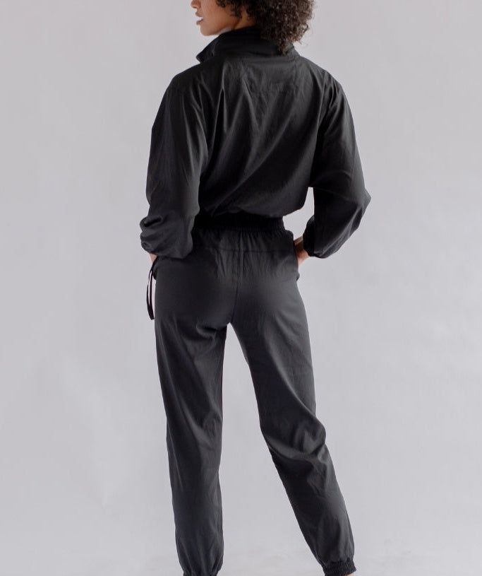 Girlfriend Collective - Summit Track Pants (Black)