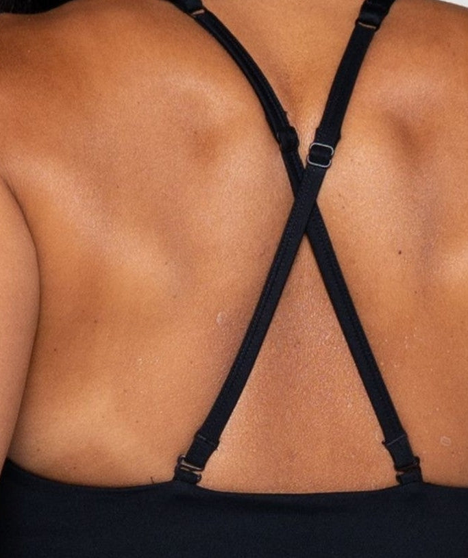Girlfriend Collective - Topanga Sportsbh (Black)