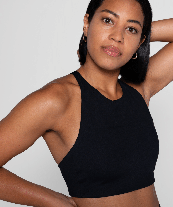 Girlfriend Collective - Topanga Sportsbh (Black)