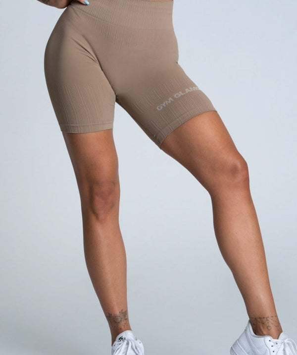 Gym Glamour - Mimi Biker Shorts (Nude)