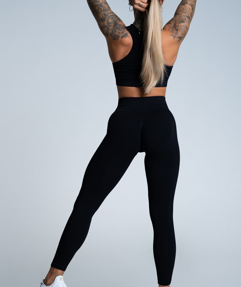 Gym Glamour - Mimi Seamless Leggings (Black)