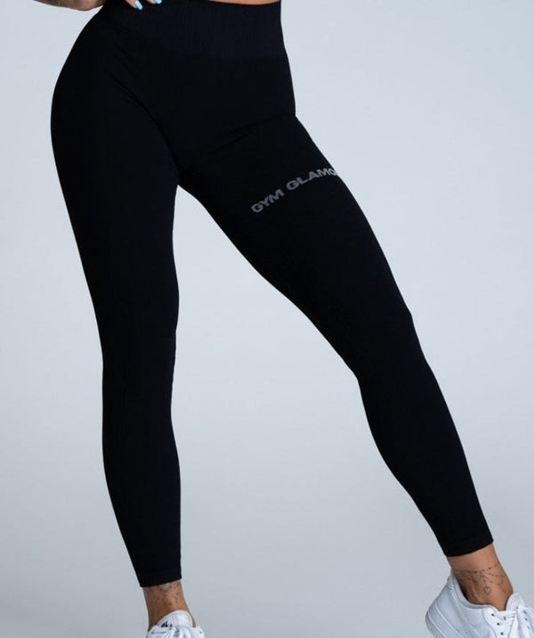 Gym Glamour - Mimi Seamless Leggings (Black)