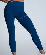 Gym Glamour - Mimi Seamless Leggings (Classic Blue)