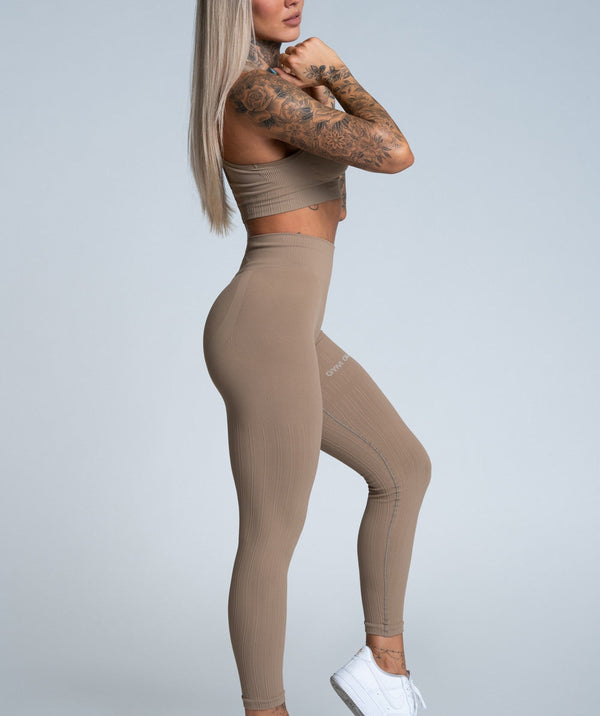 Gym Glamour - Mimi Seamless Leggings (Nude)
