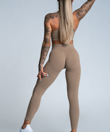 Gym Glamour - Mimi Seamless Leggings (Nude)