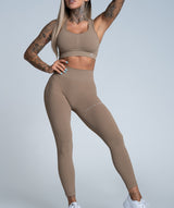 Gym Glamour - Mimi Seamless Leggings (Nude)