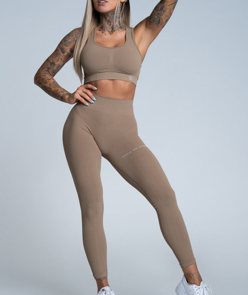 Gym Glamour - Mimi Seamless Leggings (Nude)