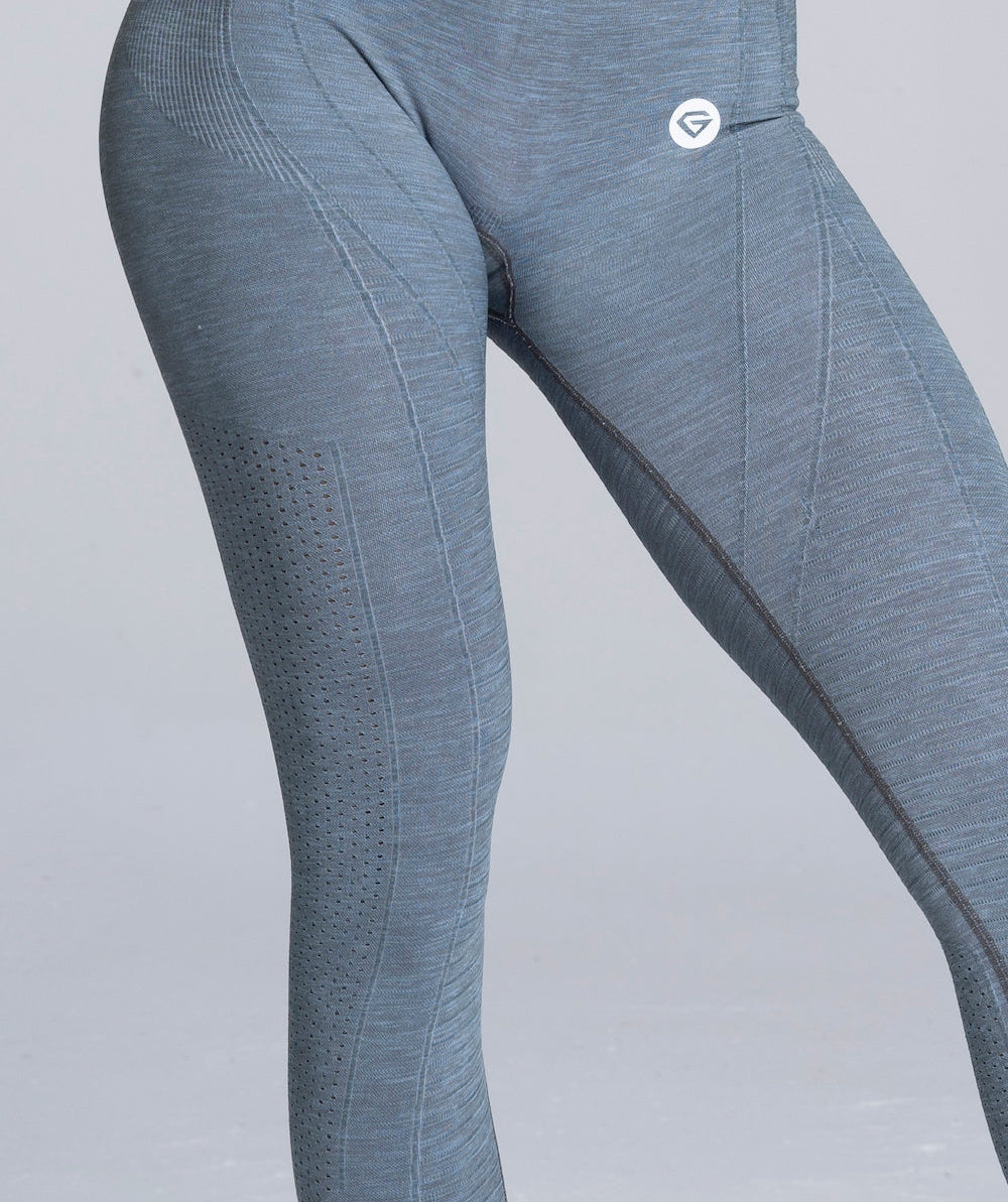 Gym Glamour - Alva Seamless Leggings (Grå)