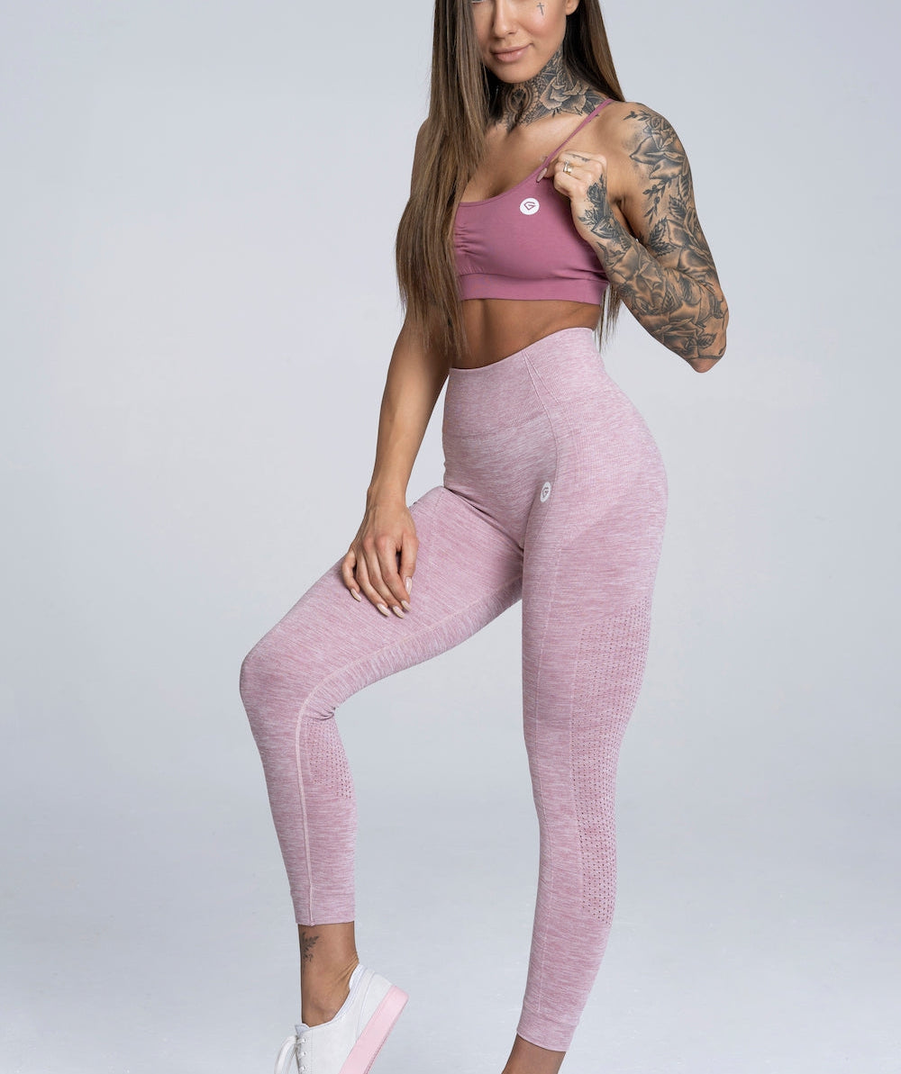 Gym Glamour - Alva Seamless Leggings (Lyserød)