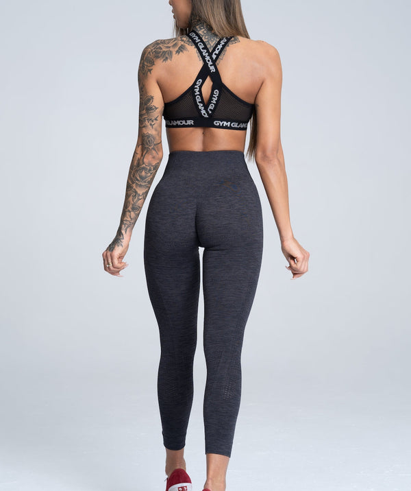 Gym Glamour - Alva Seamless leggings (Navy blå)