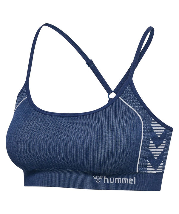 Hummel® - Blaze Seamless Sports Top (Insignia Blue)