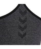 Hummel® - Ci Seamless Scrunch Sports Bra (Black Melange)