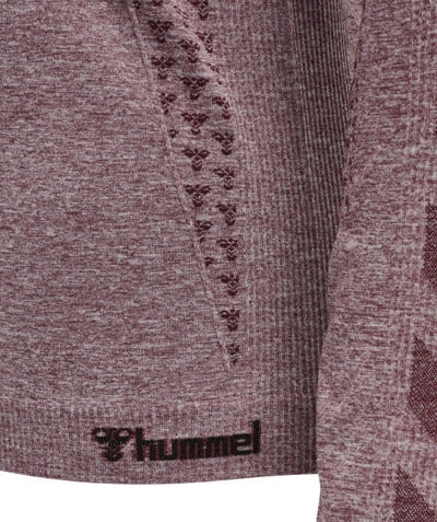 Hummel® - Classic Bee Seamless T-shirt L/S (Nocturne Melange)