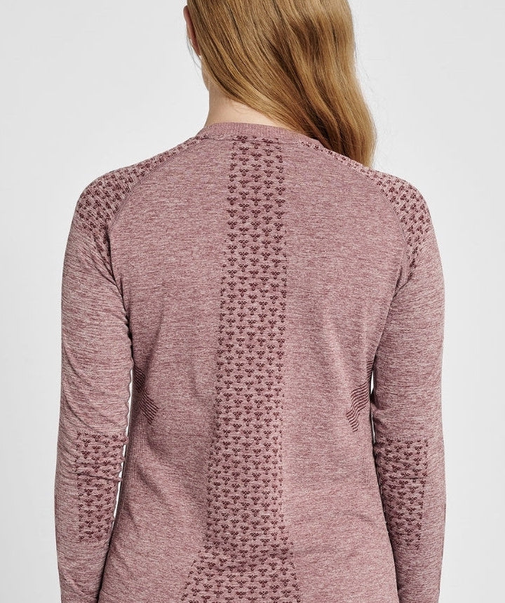 Hummel® - Classic Bee Seamless T-shirt L/S (Nocturne Melange)