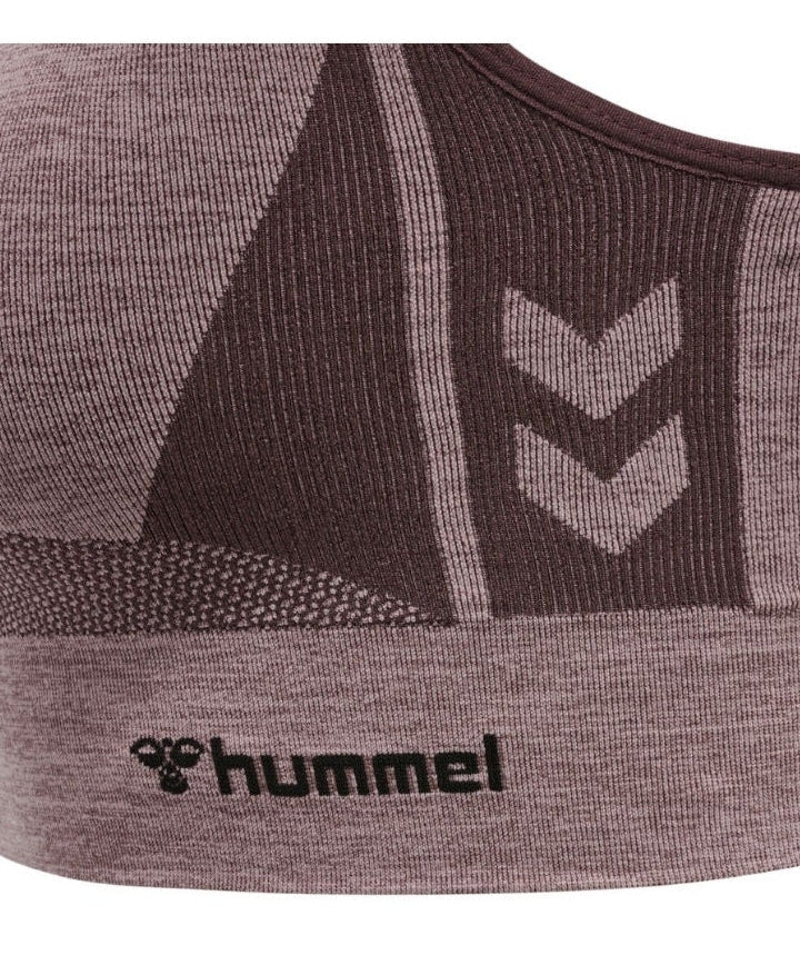 Hummel® - Clea Seamless Sports Top (Fudge/Woodrose Melange)