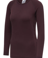 Hummel® - Clea Seamless T-shirt L/S (Fudge)