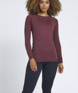 Hummel® - Clea Seamless T-shirt L/S (Fudge)