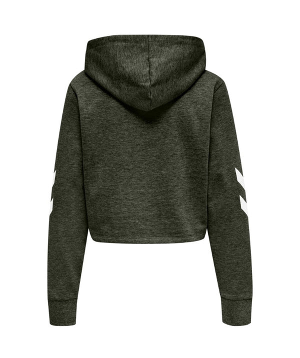 Hummel® - Legacy Cropped Hoodie (Bettle)