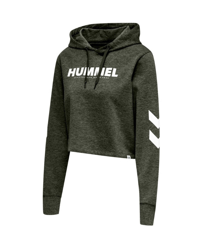 Hummel® - Legacy Cropped Hoodie (Bettle)