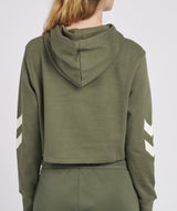 Hummel® - Legacy Cropped Hoodie (Bettle)