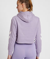 Hummel® - Legacy Cropped Hoodie (Heirloom Lilac)