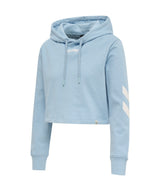 Hummel® - Legacy Cropped Hoodie (Placid Blue)