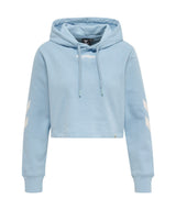 Hummel® - Legacy Cropped Hoodie (Placid Blue)