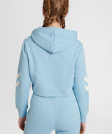 Hummel® - Legacy Cropped Hoodie (Placid Blue)