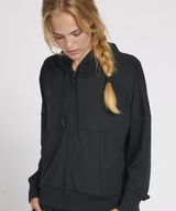 Hummel® - Luise Loose Zip Hoodie (Black)