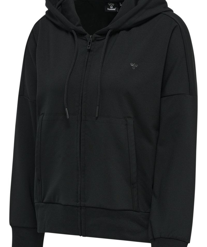 Hummel® - Luise Loose Zip Hoodie (Black)