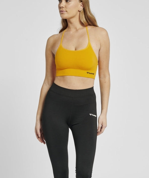 Hummel® - Tiffy Seamless Sports Top (Saffron)