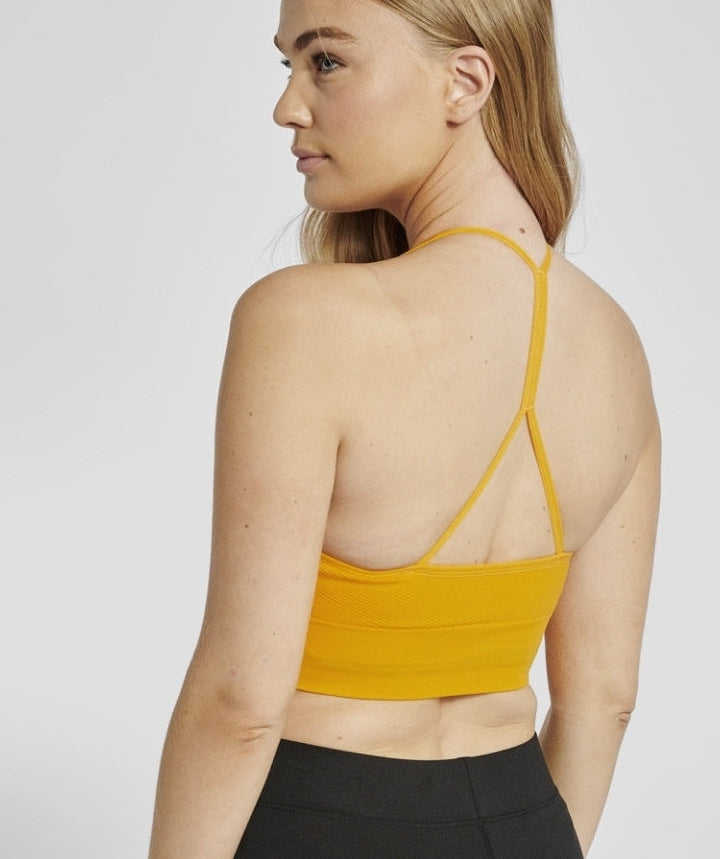 Hummel® - Tiffy Seamless Sports Top (Saffron)