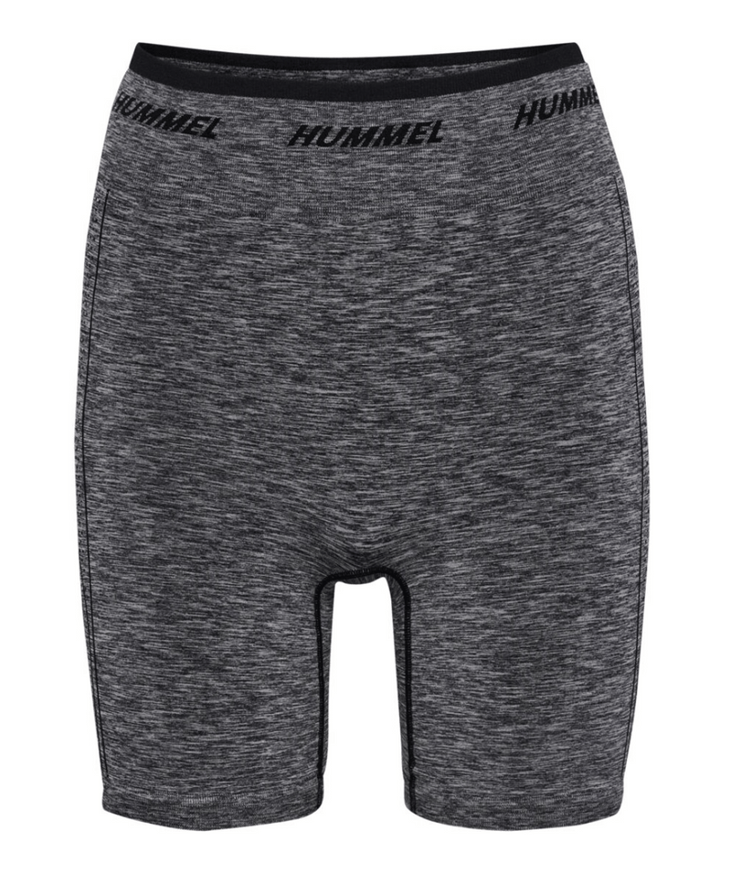 Hummel® - Cami Seamless Shorts (Black Melange)