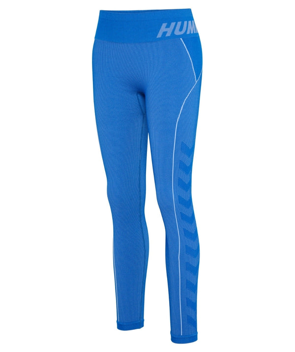 Hummel® - Christel Seamless Tights (Placid Blue/Lapis Blue Melange)