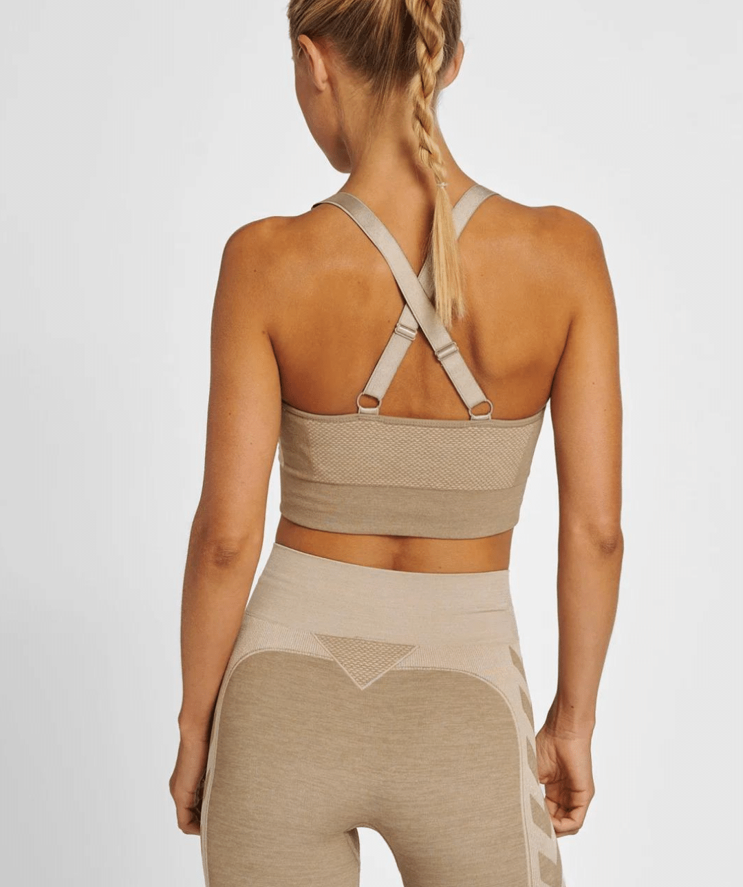 Hummel® - Clea Seamless Sports Top (Gray/Driftwood)