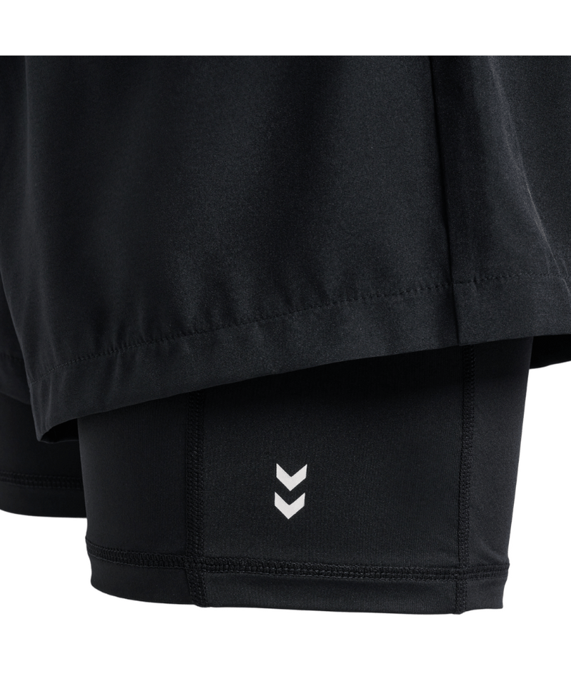 Hummel® - Fly 2 in 1 shorts (Black)