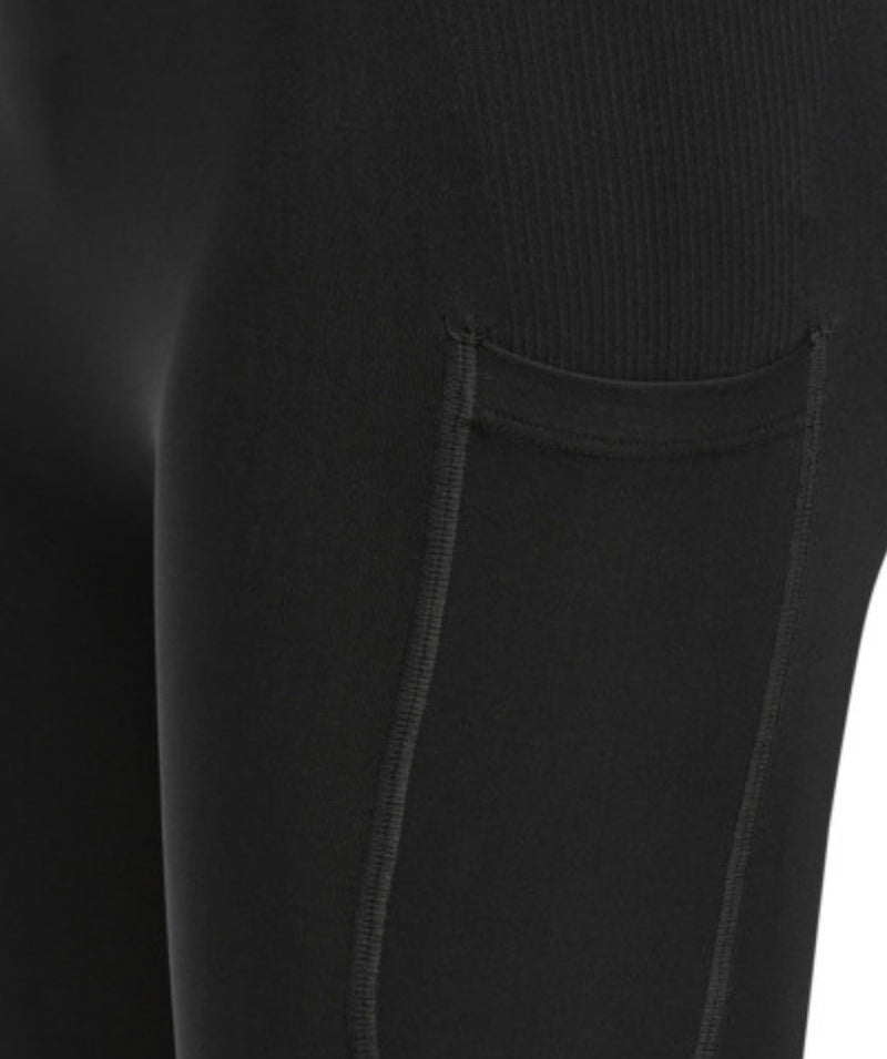 Hummel® - Ida Seamless Pocket Tights (Black)