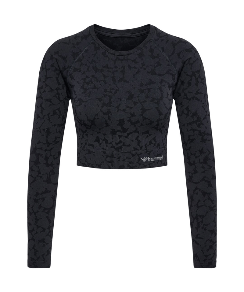 Hummel® - PI Seamless Crop T-shirt LS (Black)