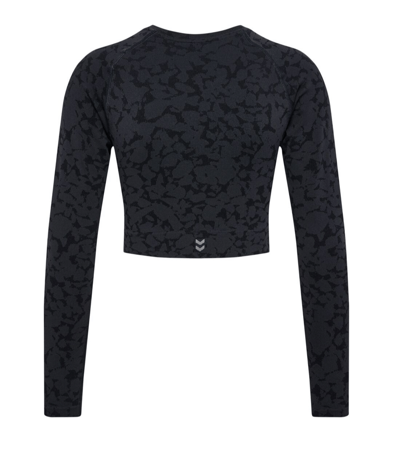 Hummel® - PI Seamless Crop T-shirt LS (Black)