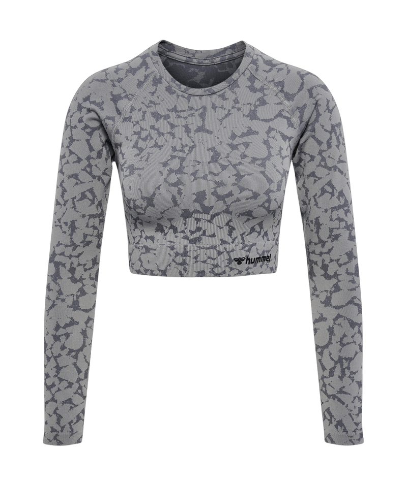 Hummel® - PI Seamless Crop T-shirt LS (Sharkskin)