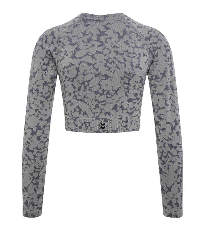 Hummel® - PI Seamless Crop T-shirt LS (Sharkskin)