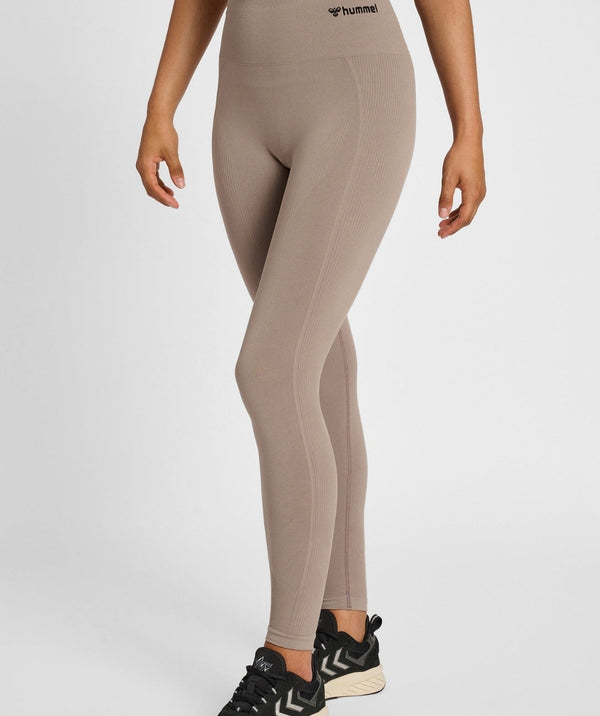 Hummel® - TIF High Waist Leggings (Driftwood)
