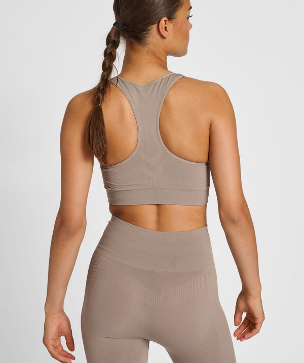 Hummel® - TIF Seamless Sports Top (Driftwood)