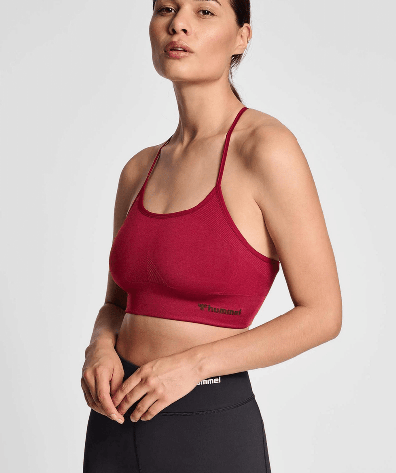 Hummel® - Tiffy Seamless Sports Top (Cabernet)