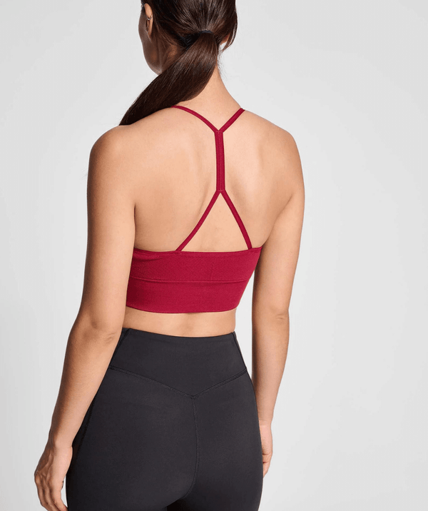 Hummel® - Tiffy Seamless Sports Top (Cabernet)