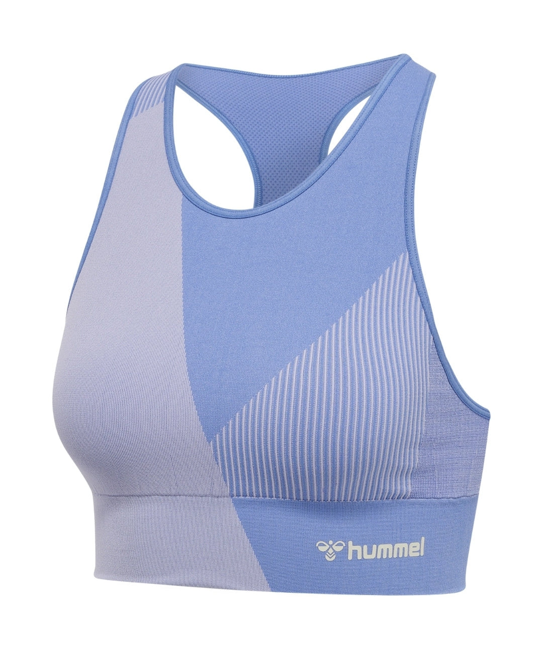 Hummel® - Unite Seamless Sports Top (Marina/Lavender)